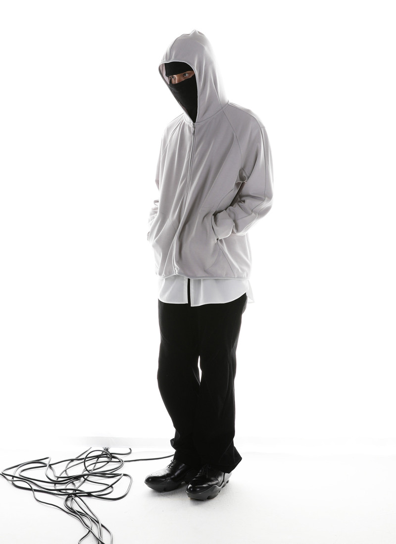 POST ARCHIVE FACTION (PAF) 5.1 HOODIE RIGHT (OLIVE GREEN) outlook