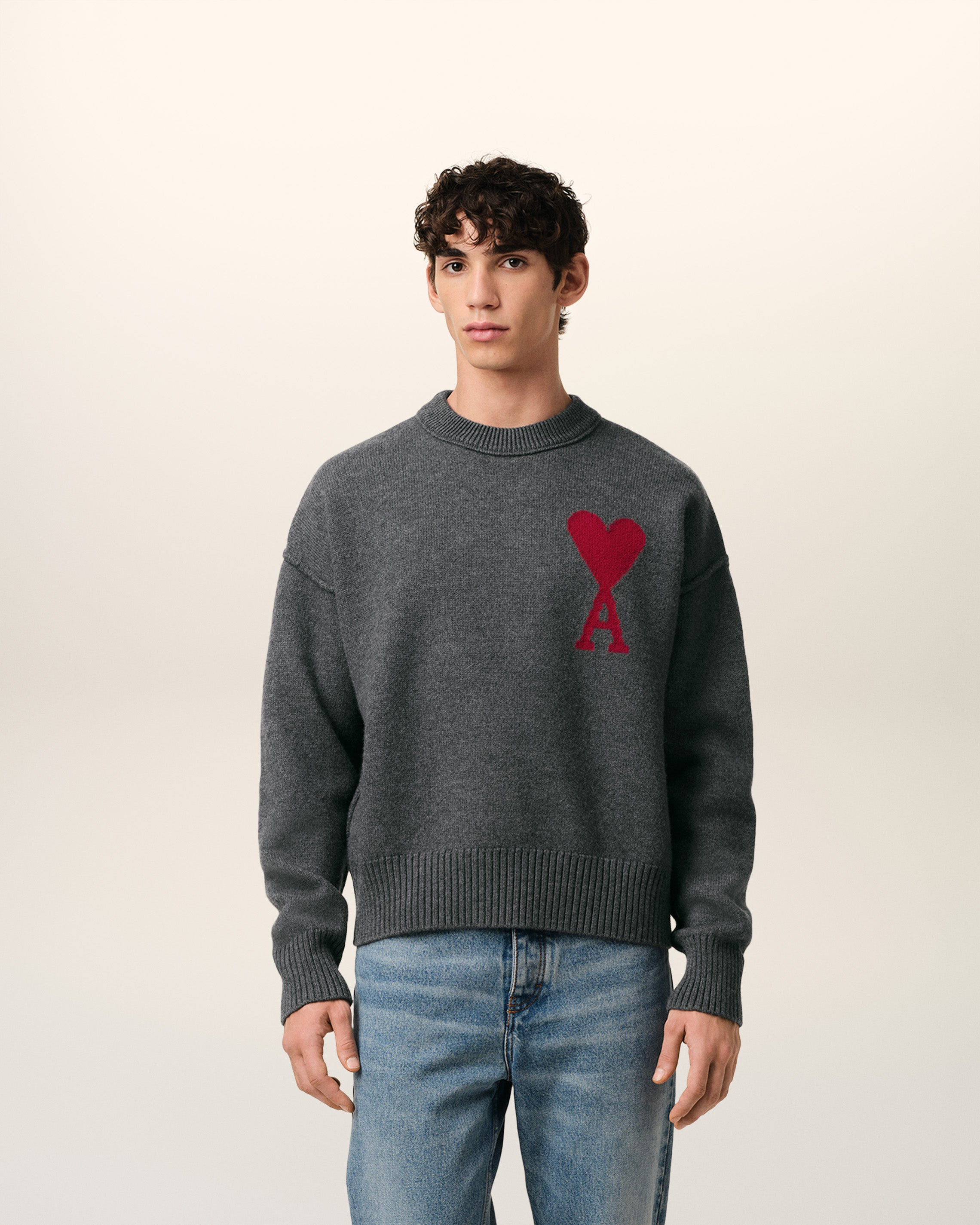 RED AMI DE COEUR SWEATER - 2