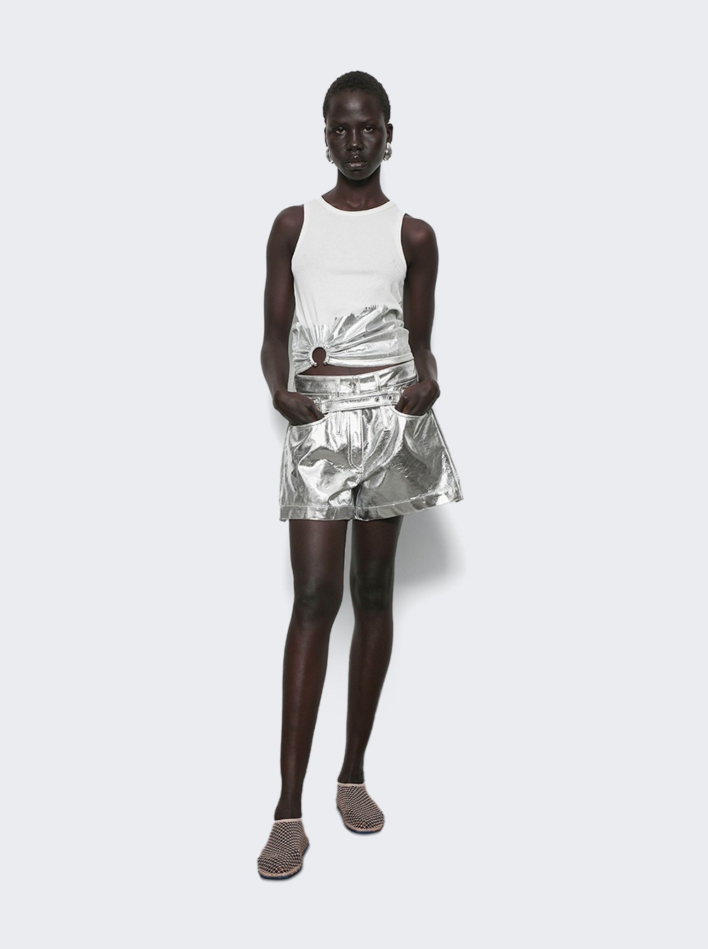 Mini Short Silver - 5