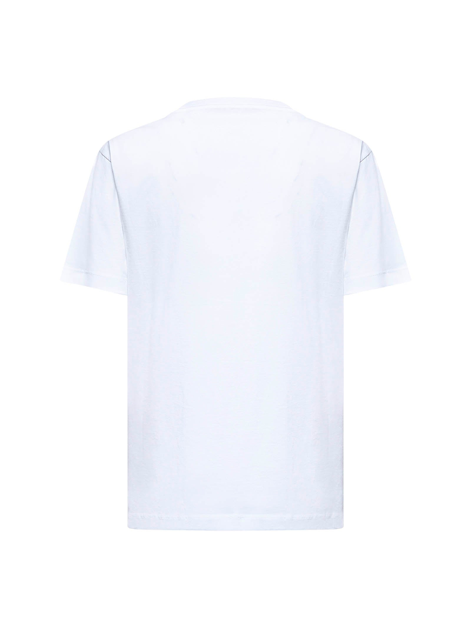 White Marni Scribbled logo T-shirt - 2