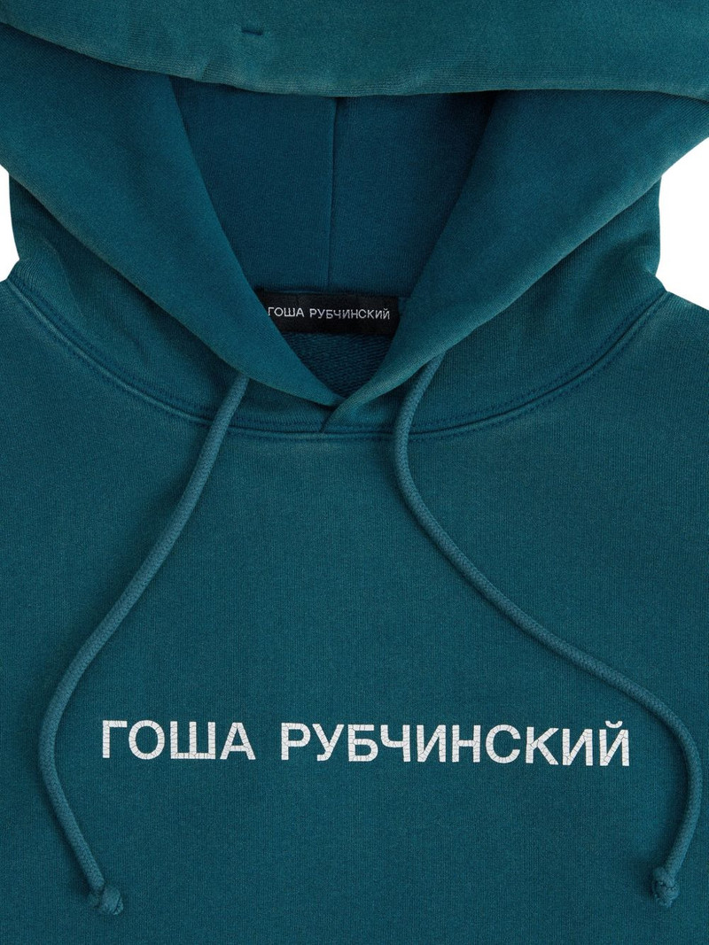 logo-print oversized hoodie 4