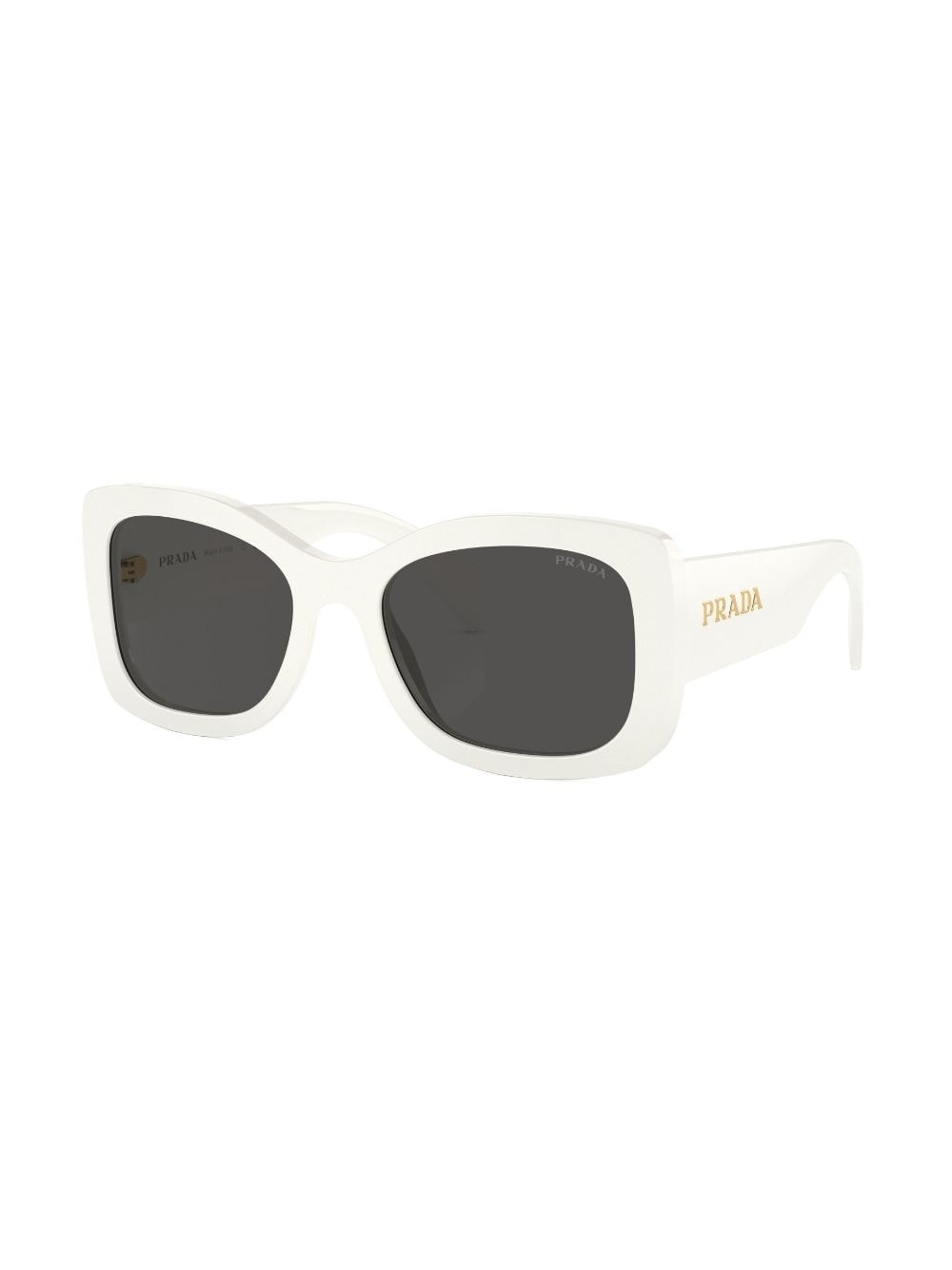 logo-lettering square sunglasses - 2