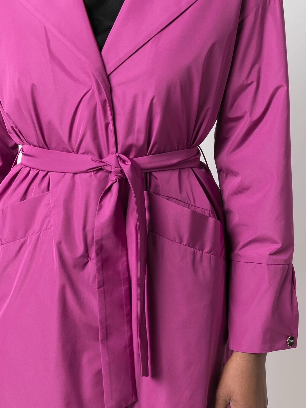 belted trench coat - 5