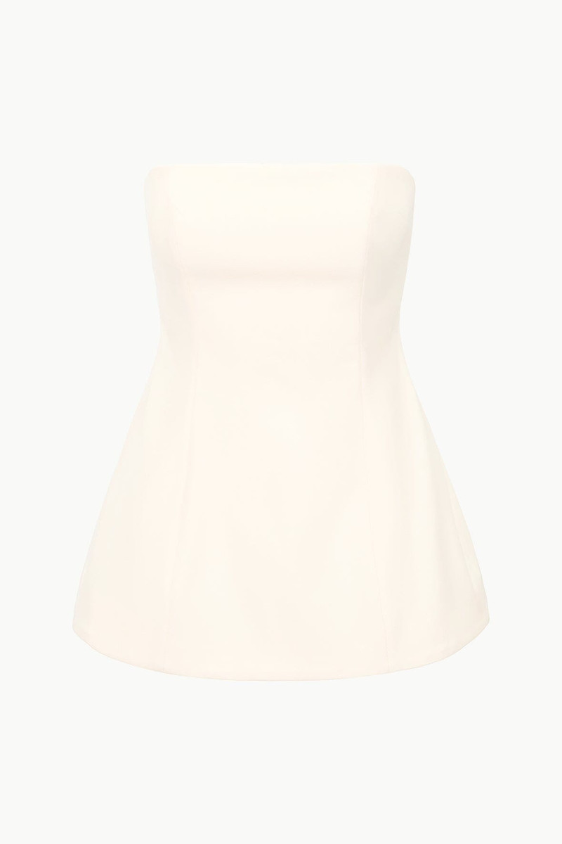 STAUD SILVIA TOP ECRU 1