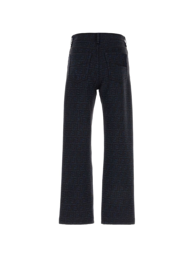 FENDI FF-motif jeans outlook