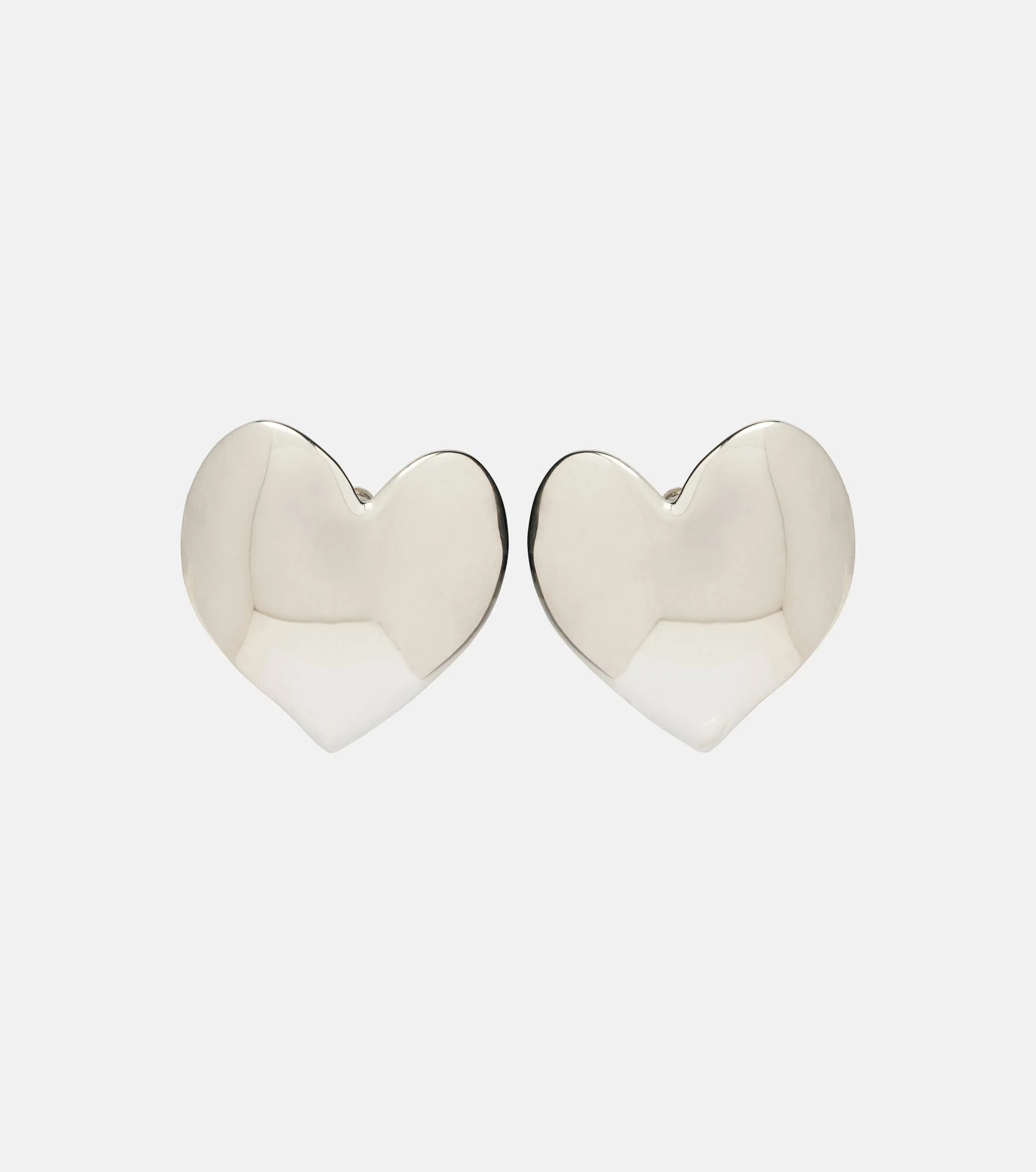Heart clip-on earrings - 1