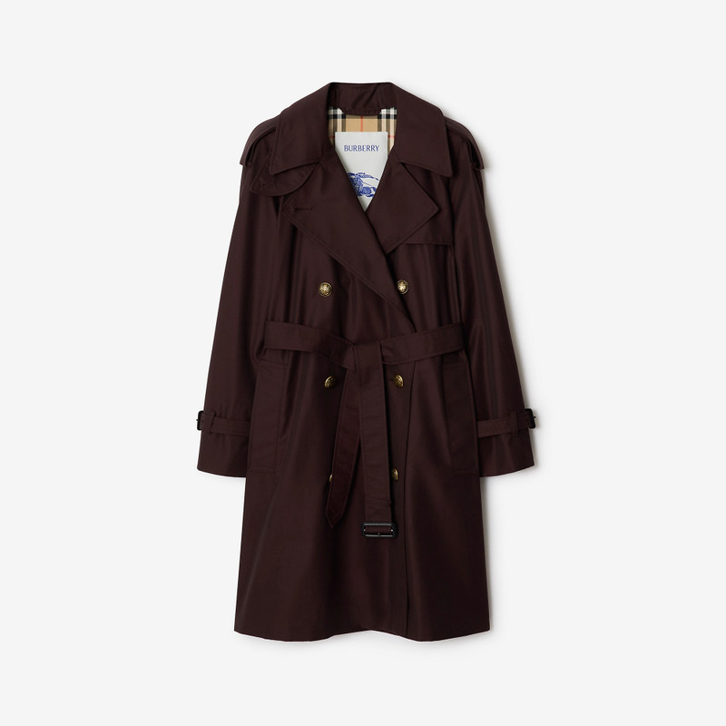 Mid-length Gabardine Castleford Trench Coat 1