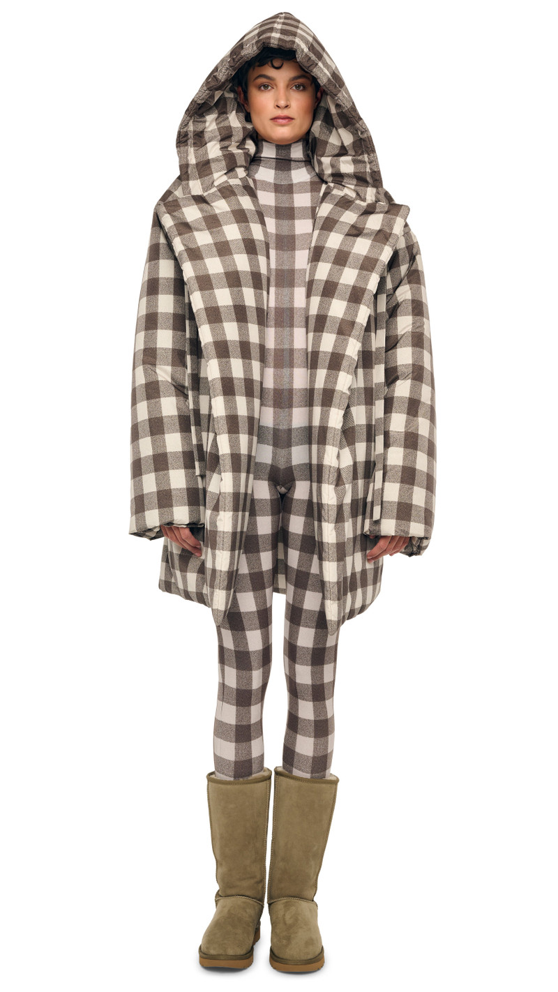HOODED SLEEPING BAG COAT TO KNEE 8