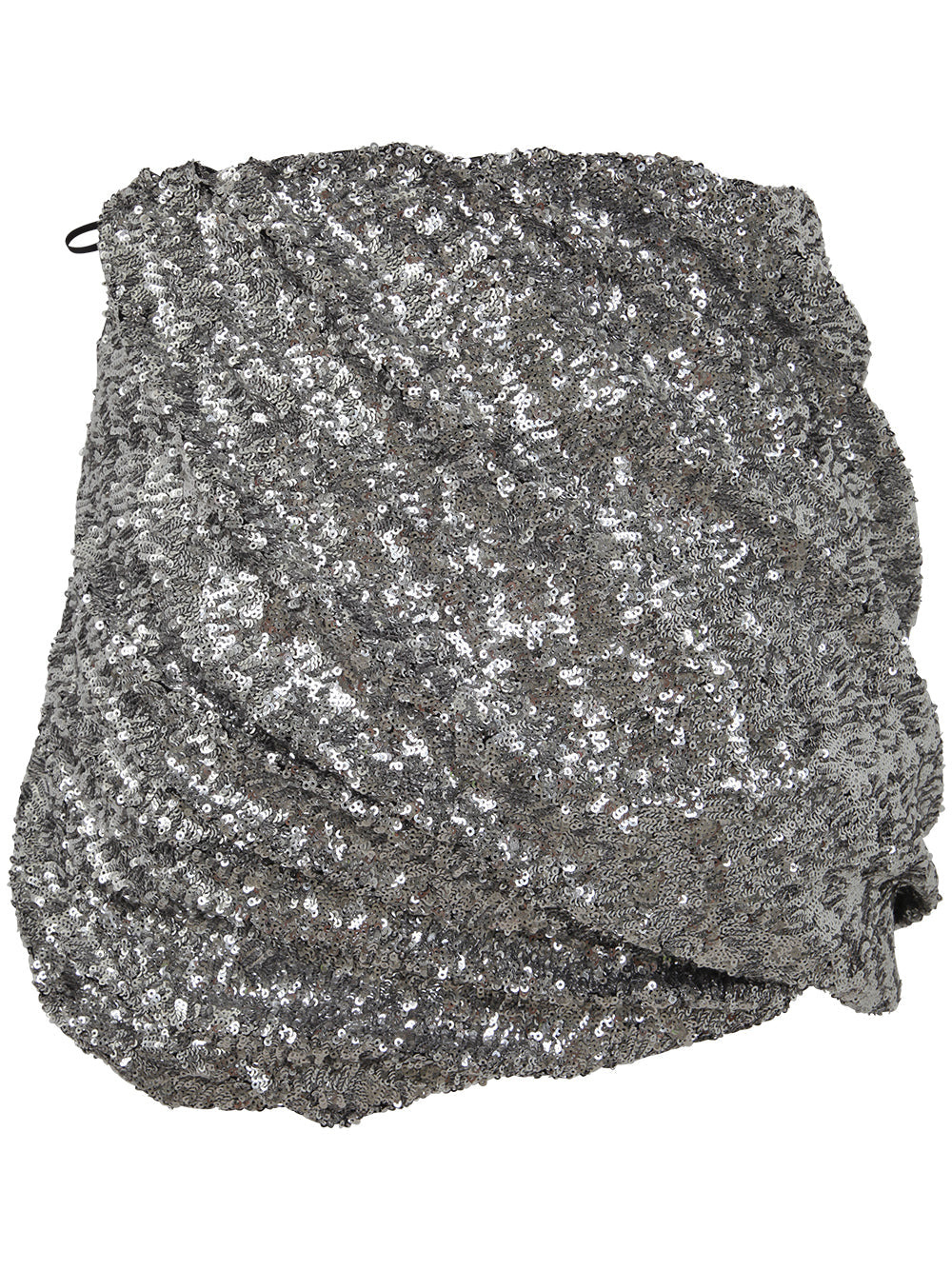 The Attico Women Stretch Machine Sequins Mini Skirt - 6