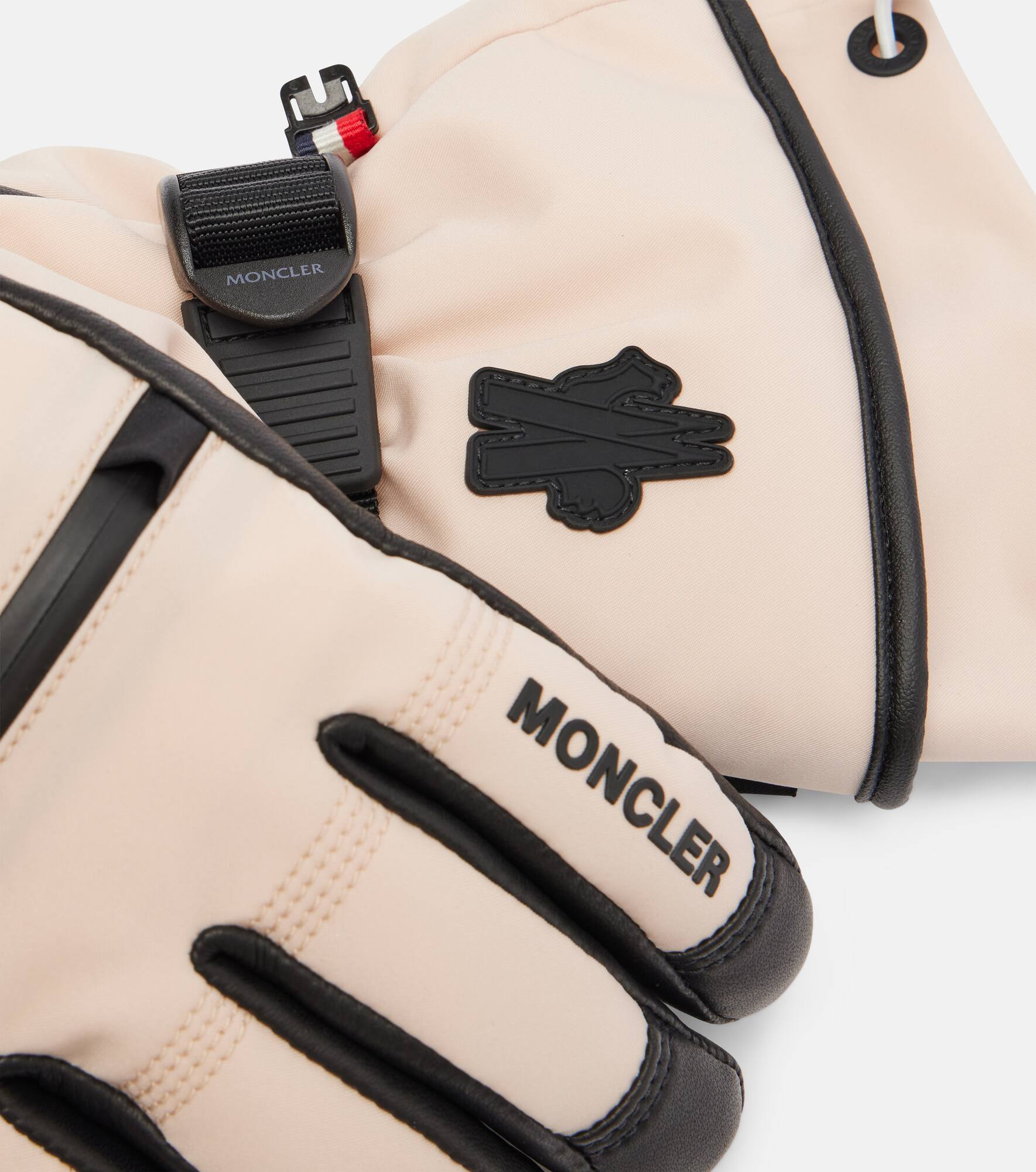 Leather-trimmed ski gloves - 2