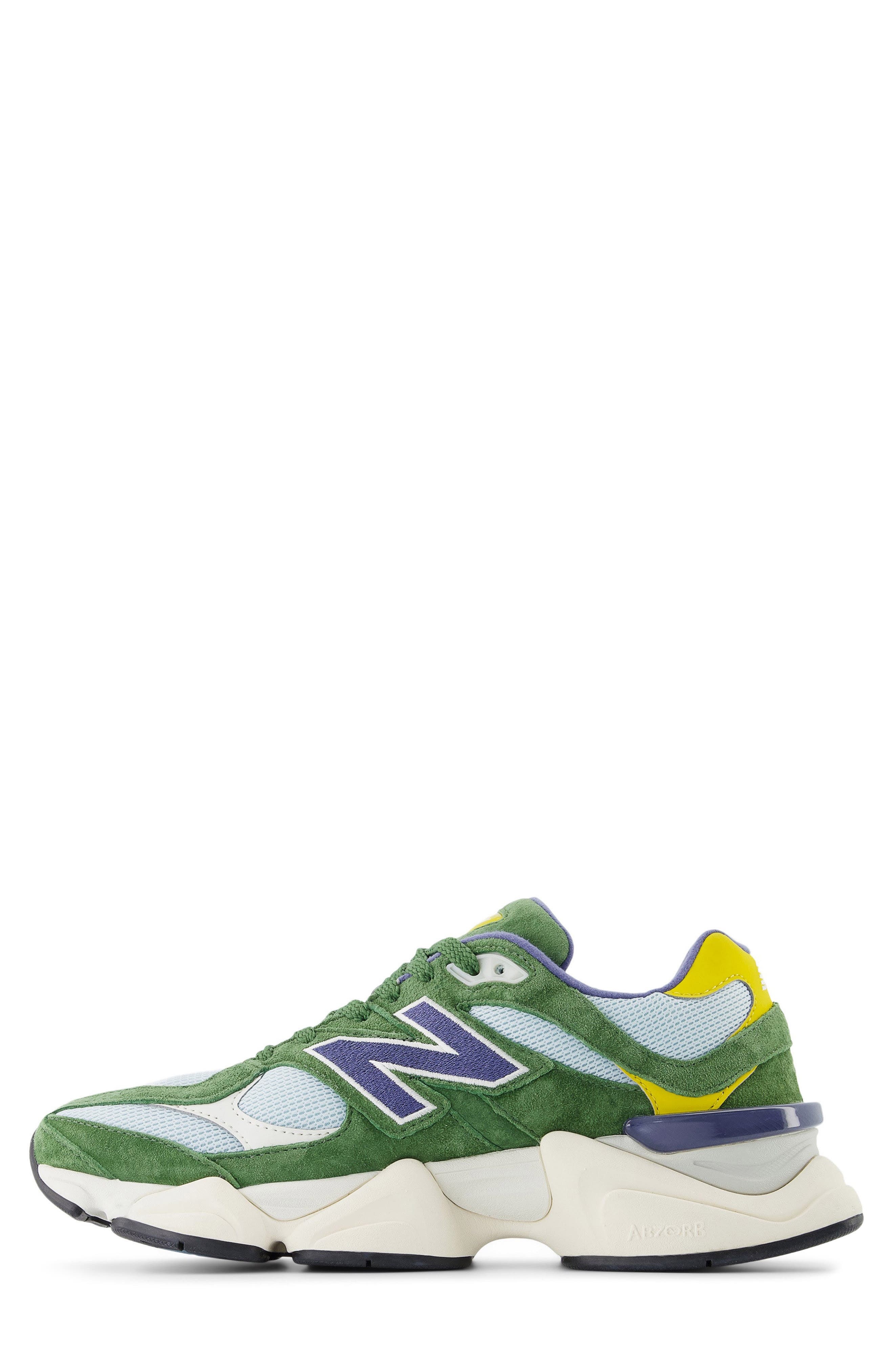 New Balance Gender Inclusive 9060 Sneaker in Dark Alpine Green/Frost Glass at Nordstrom - 4