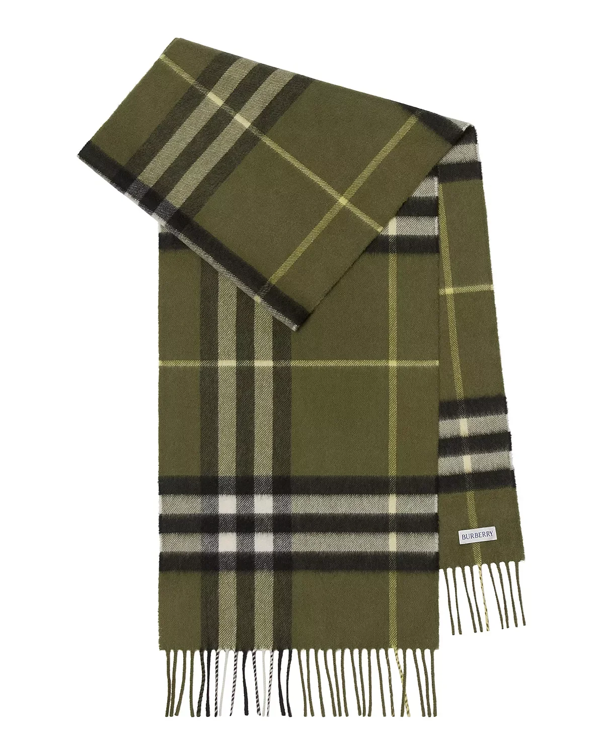 Classic Check Cashmere Scarf - 1