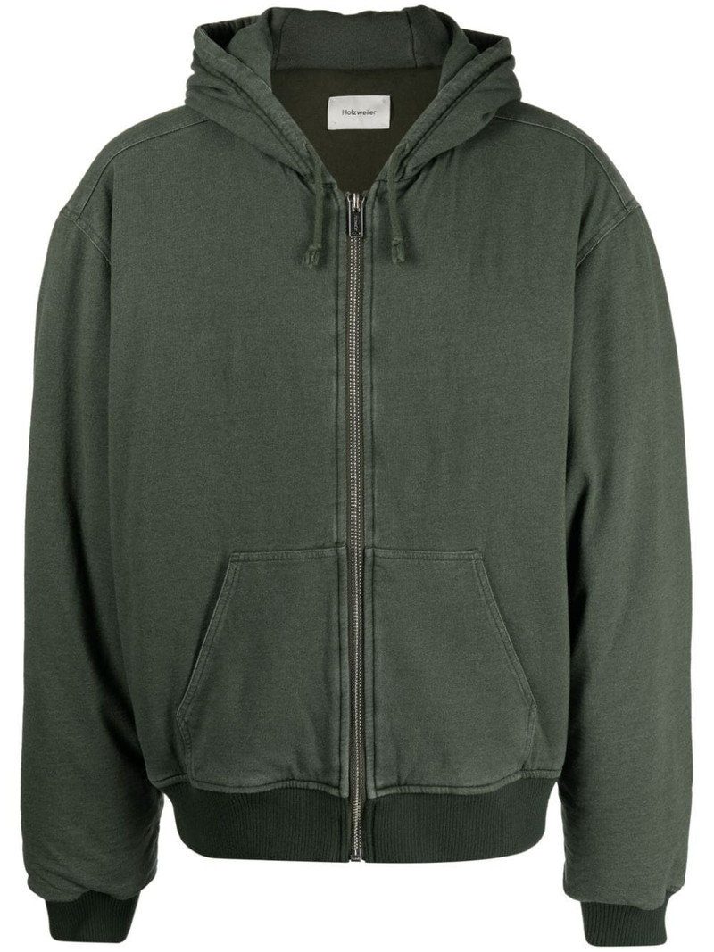 Loken padded zip-up hoodie 1