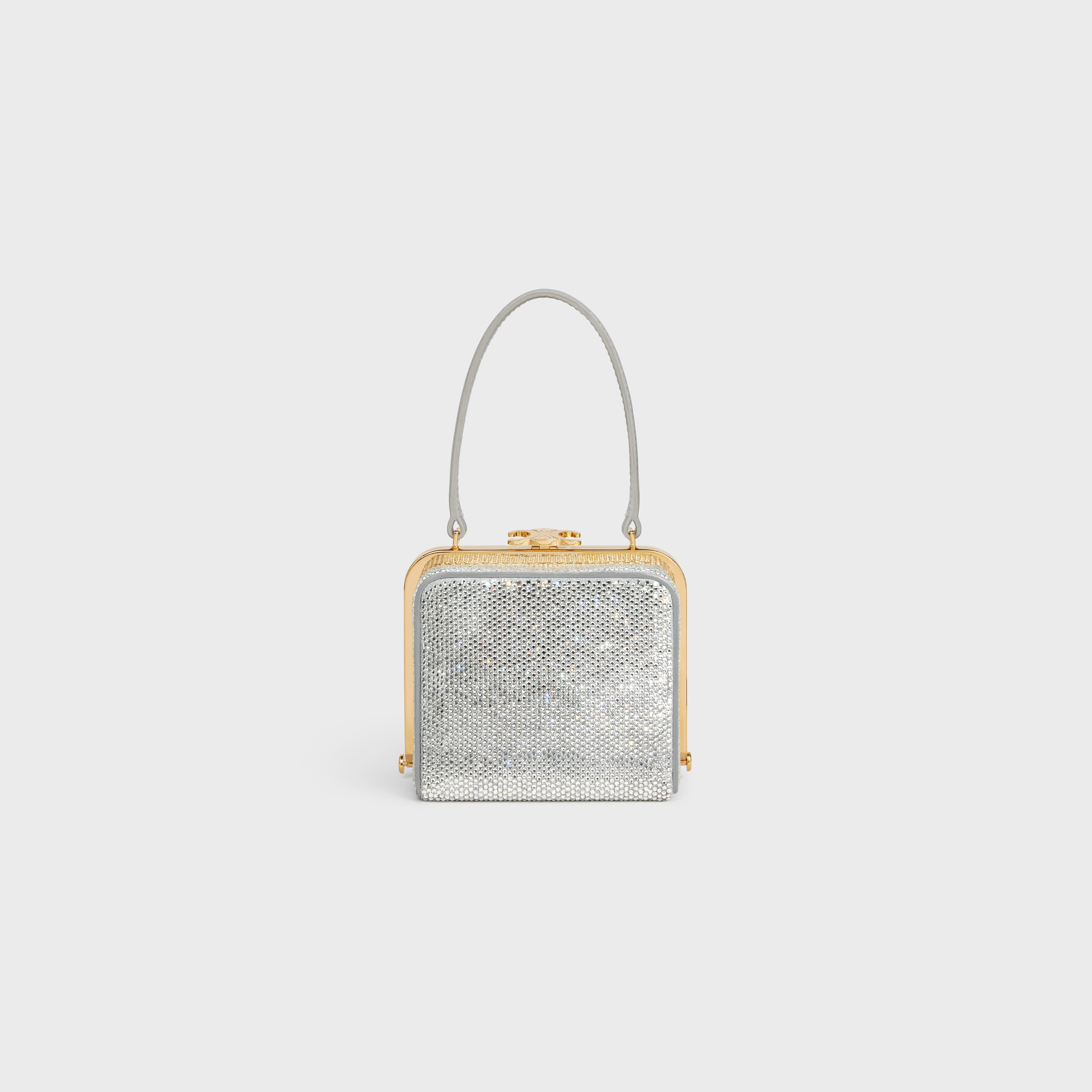 CELINE LANA MINAUDIERE in SUEDE CALFSKIN WITH STRASS - 3