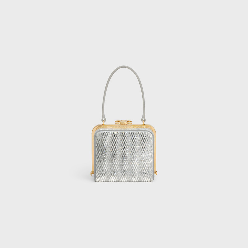 CELINE LANA MINAUDIERE in SUEDE CALFSKIN WITH STRASS 3