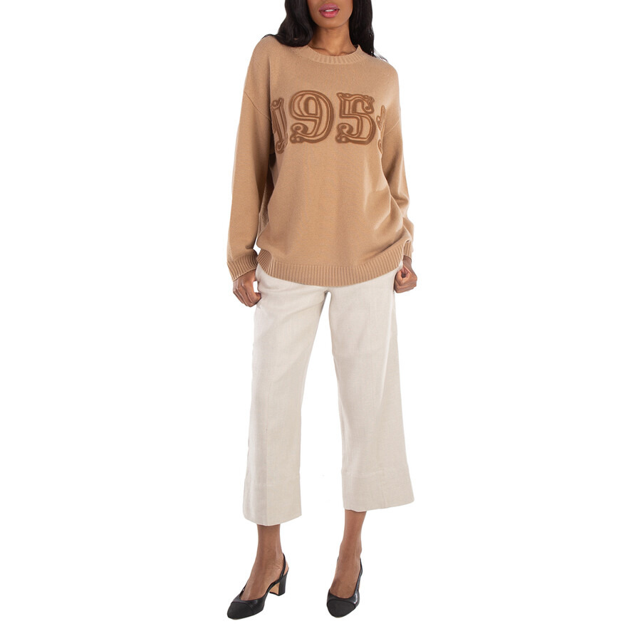 Max Mara Cadice Straight Leg Pants, Brand Size 40 ( US Size 6 ) - 2