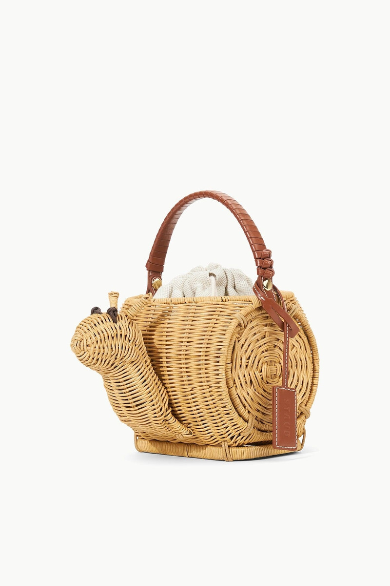 STAUD ESCARGOT WICKER BASKET BAG NATURAL 3