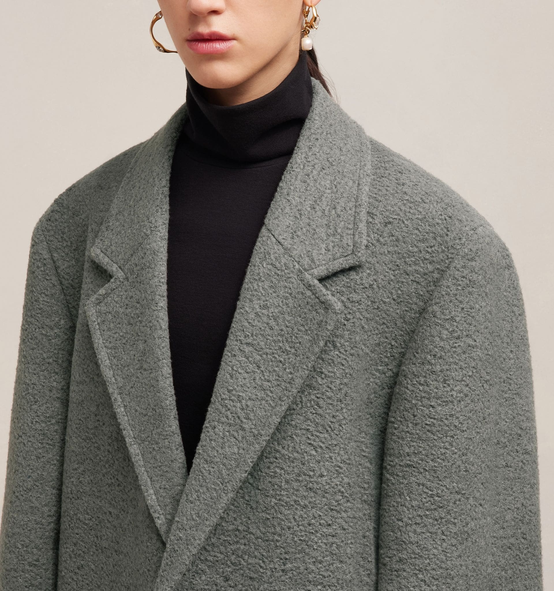 Two Buttons Coat - 7