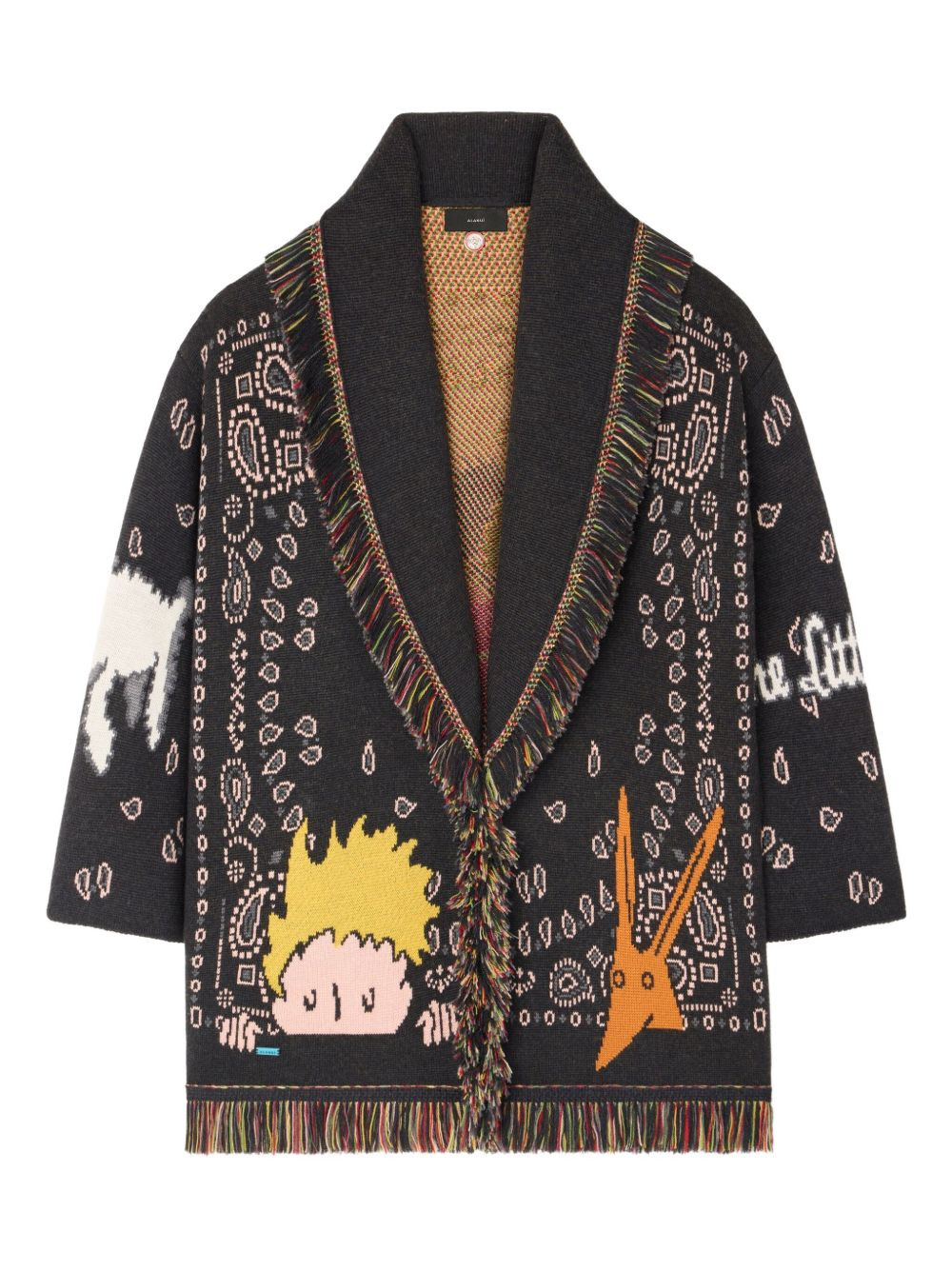 Little Prince bandana fringe cardigan - 1