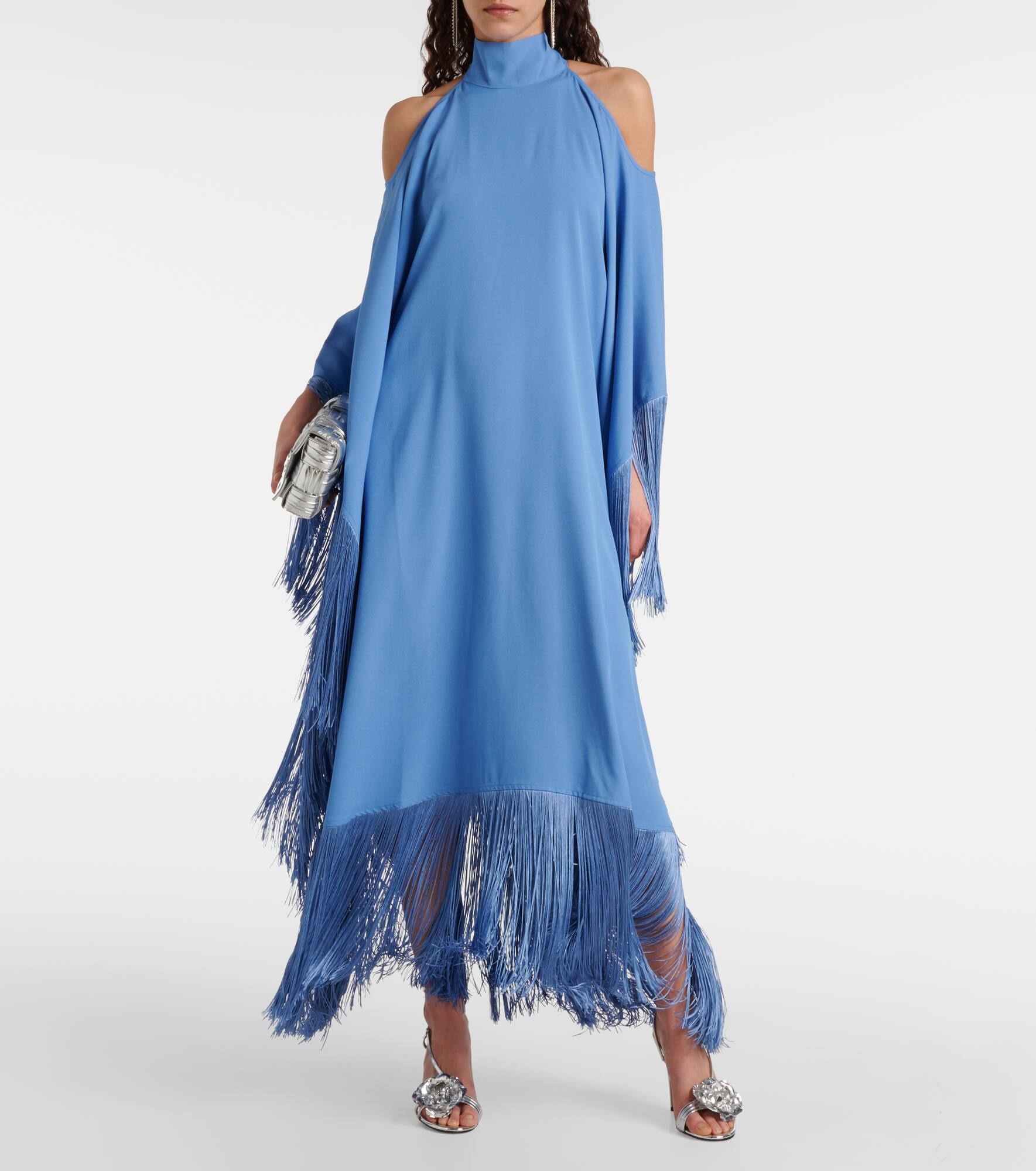 Fringed cutout kaftan - 2