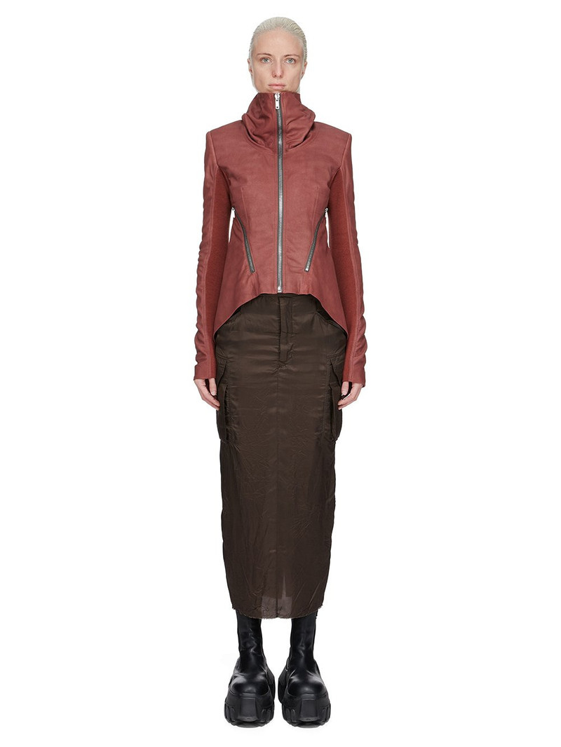Rick Owens Naska leather jacket outlook