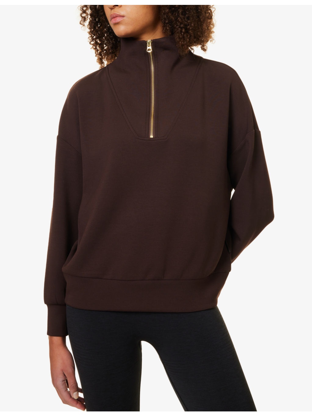 Hawley half-zip stretch-woven sweatshirt - 5