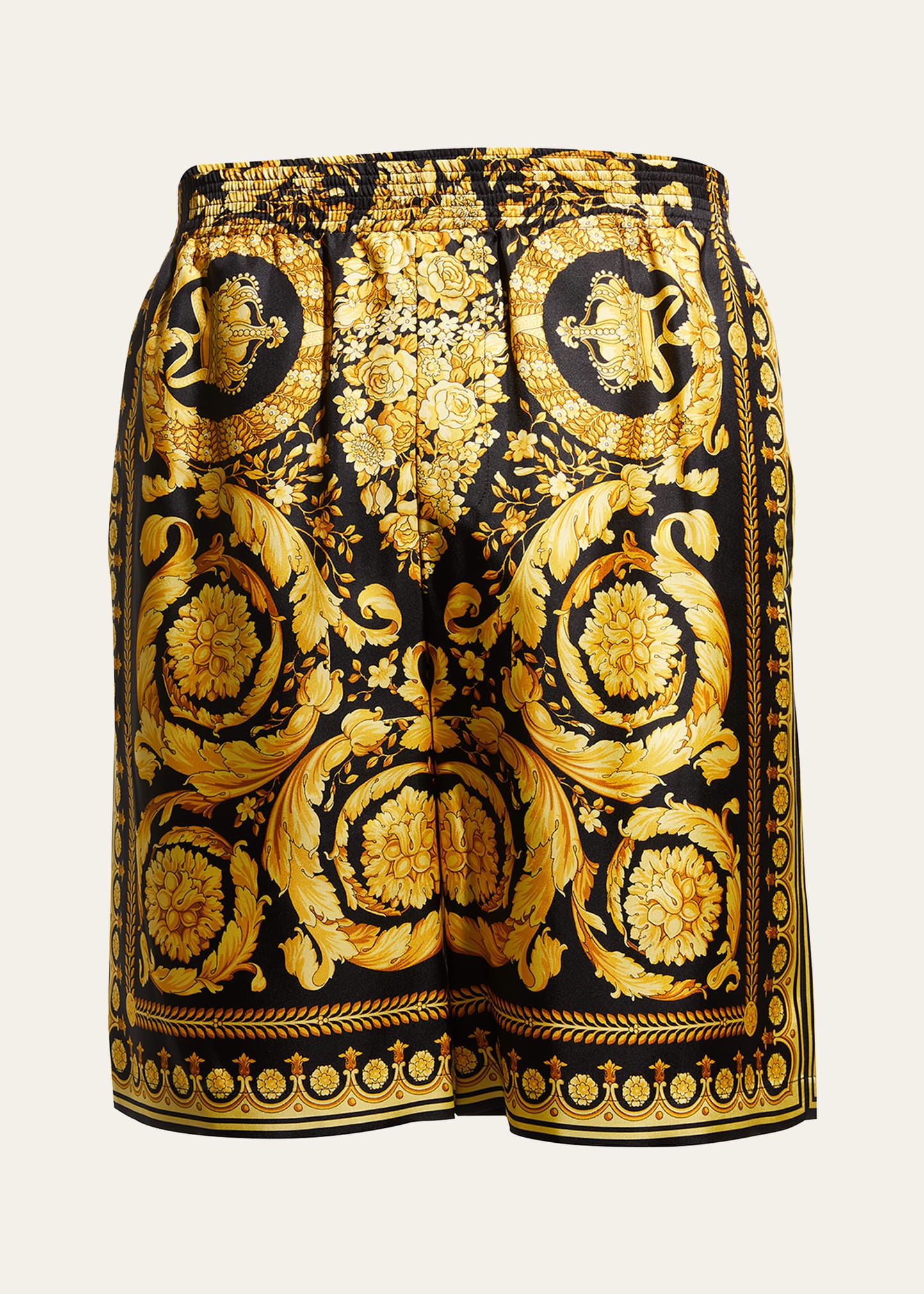Men's Silk Barocco Shorts - 1
