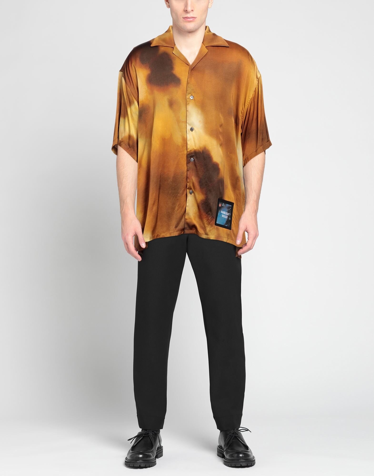Camel Men's Patterned Shirt - 2