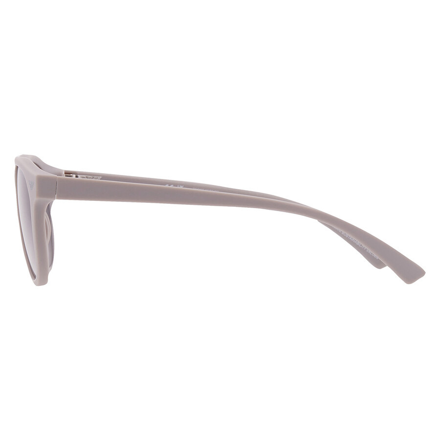 Emporio Armani Grey Gradient Oval Men's Sunglasses EA4225U 610087 53 - 4