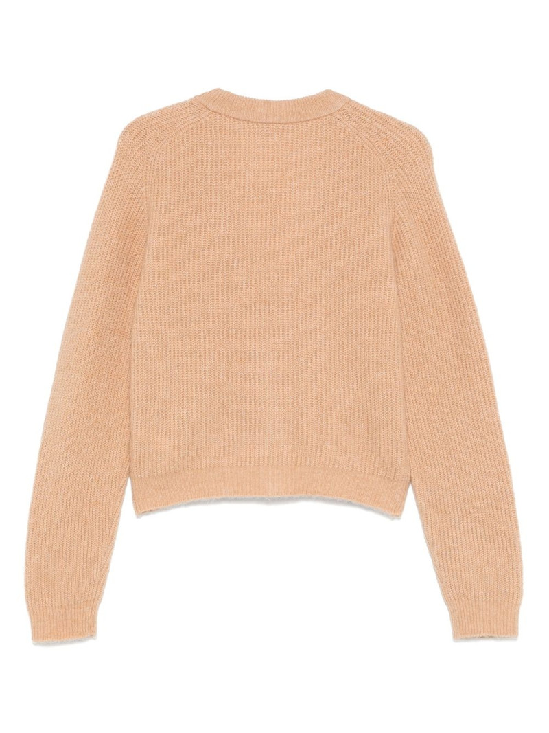 HUGO logo-embroidered cardigan outlook