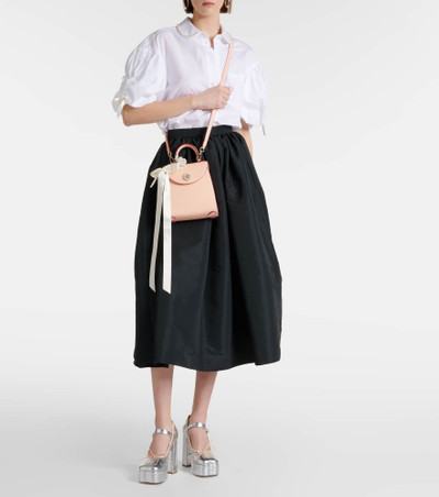 Simone Rocha Valentine Mini leather tote bag outlook