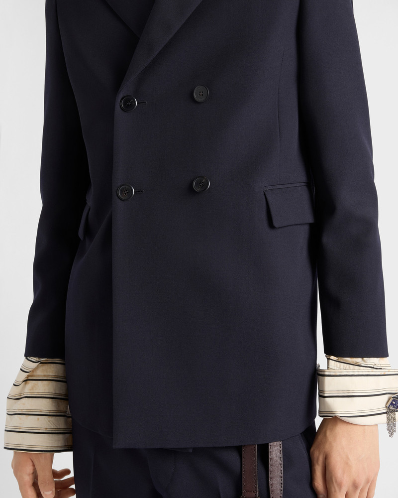 Double-breasted wool jacket 3