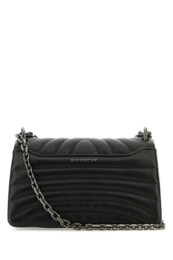 ショルダーバッグ・ポシェット Givenchy Black Leather Small 4G Soft Shoulder Bag 22381453_52331033_600.jpg