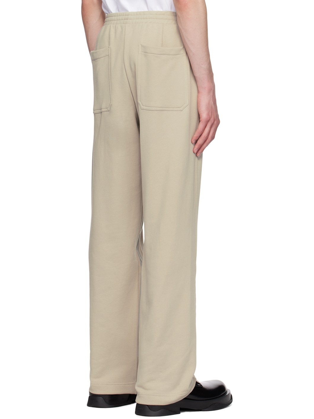 Taupe Expansion Panel Sweatpants - 3