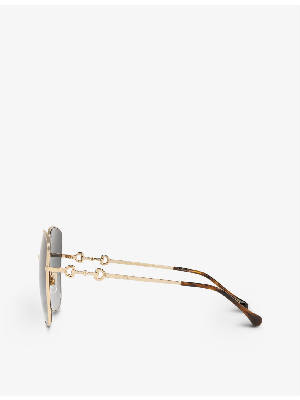 GG0879S square-frame glass and metal sunglasses - 4