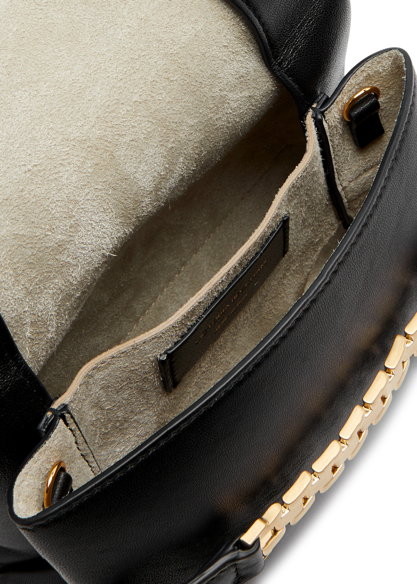 Chain mini leather pouch - 4
