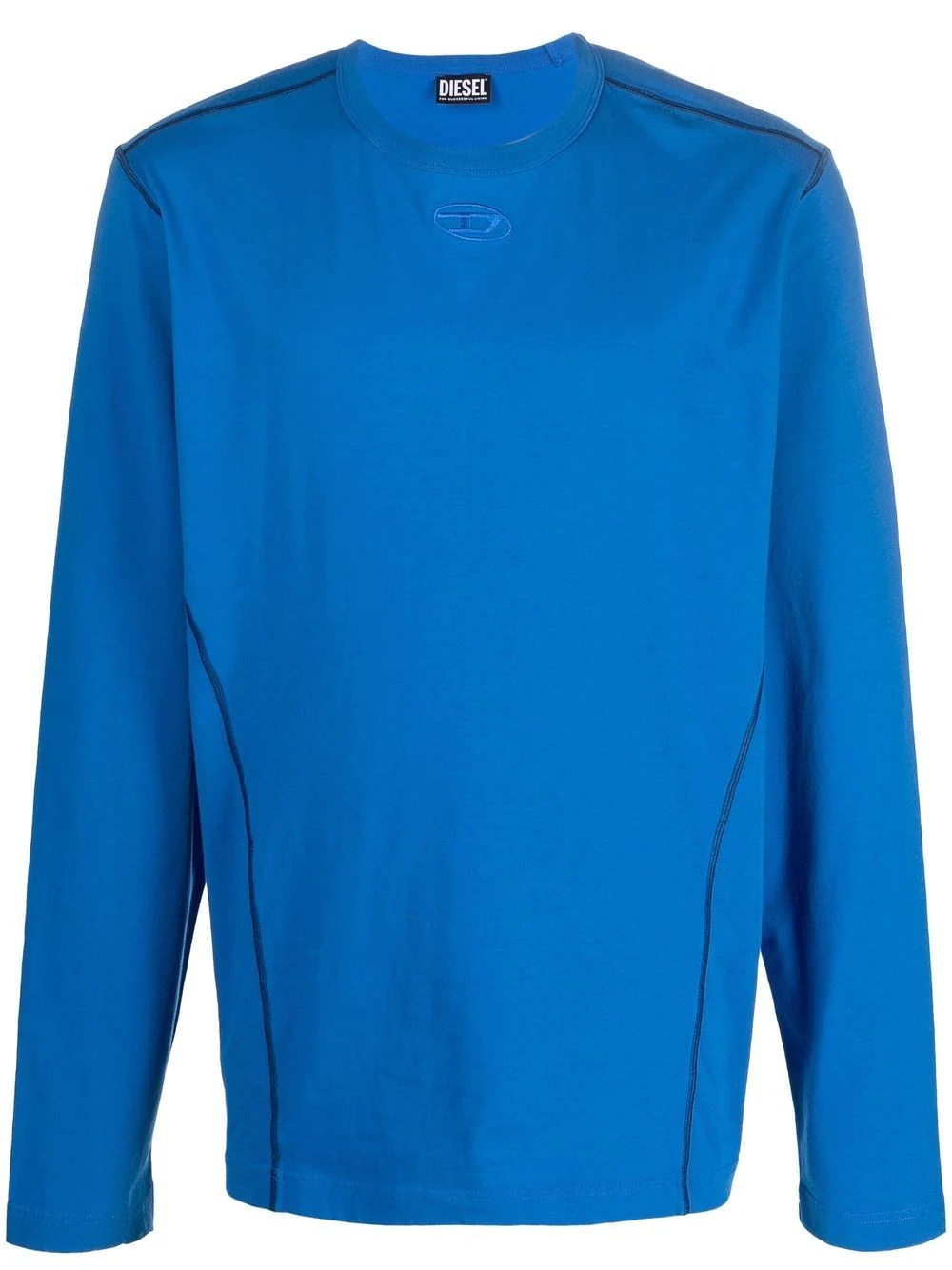 panelled tonal sweatshirt - 1