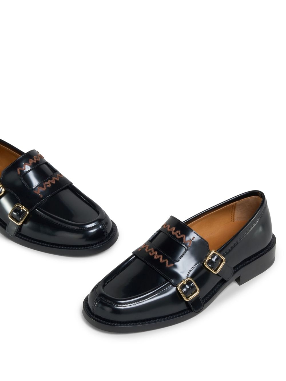 Marni leather loafers | farfetch | REVERSIBLE