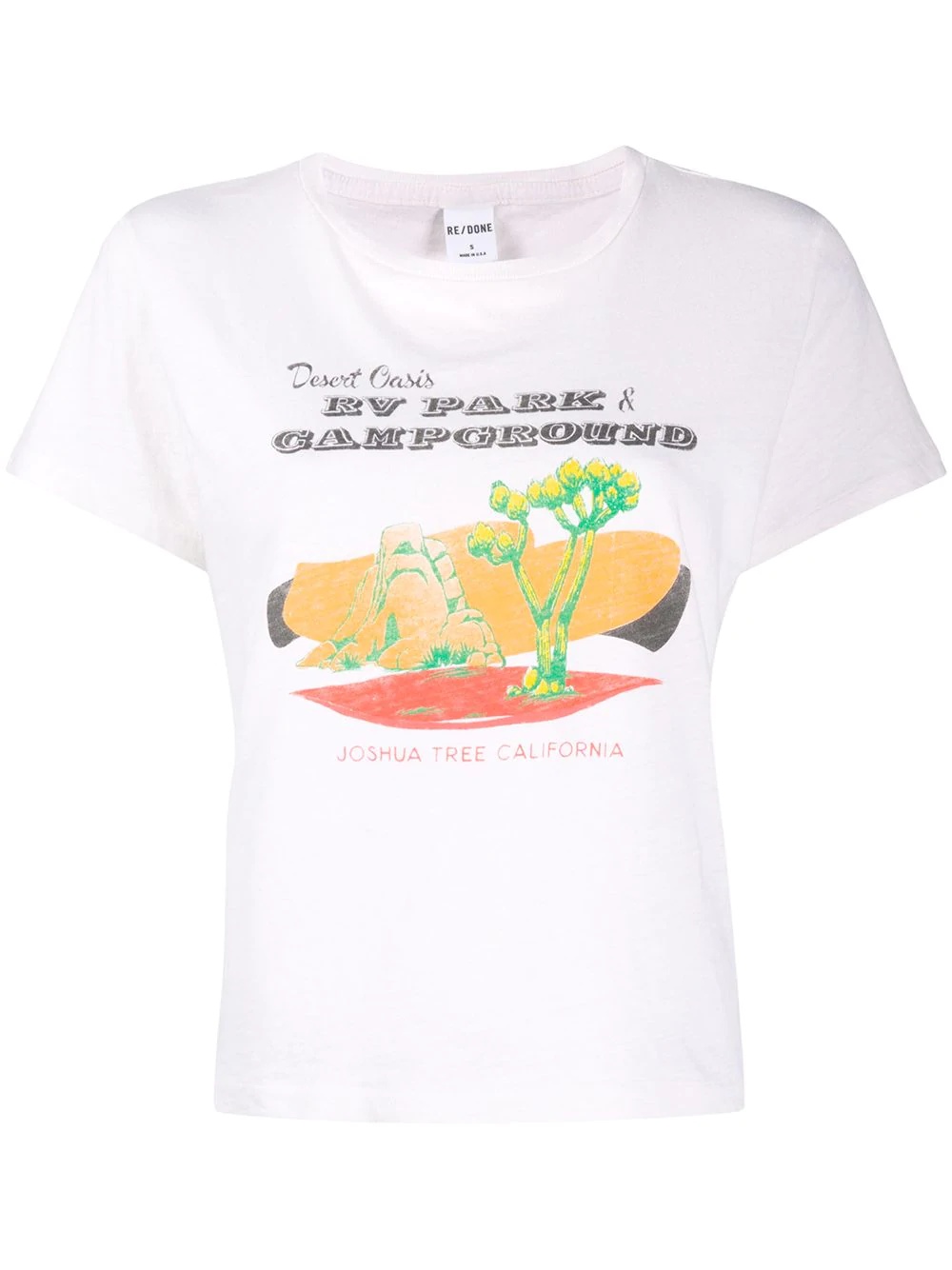 Desert Oasis graphic print T-shirt - 1