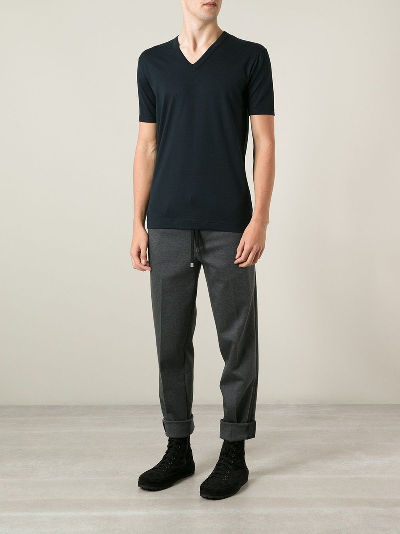 Dolce & Gabbana classic v-neck T-shirt outlook