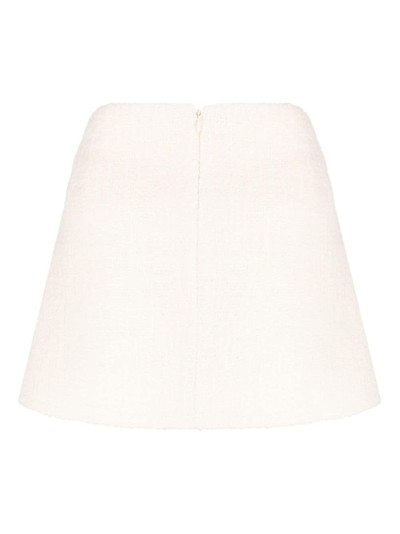 SHUSHU/TONG A-line wool-blend miniskirt outlook