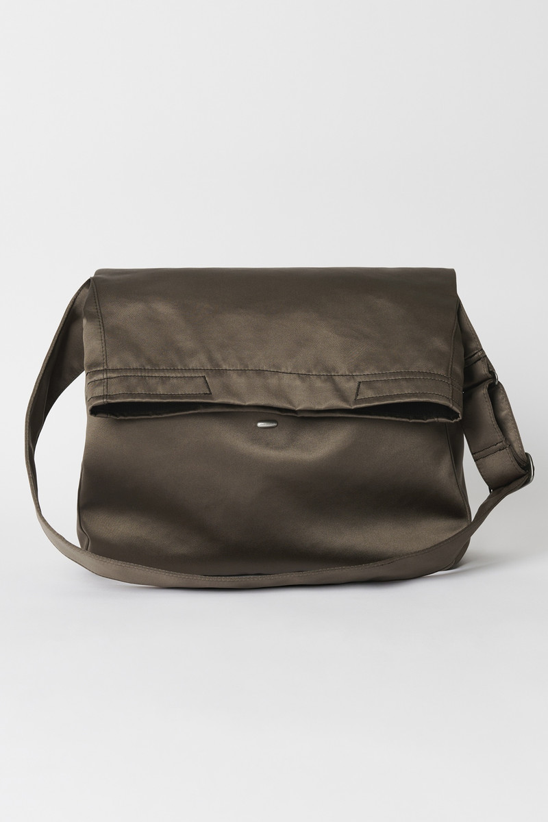 Sling Bag Olive Dense Sateen 1