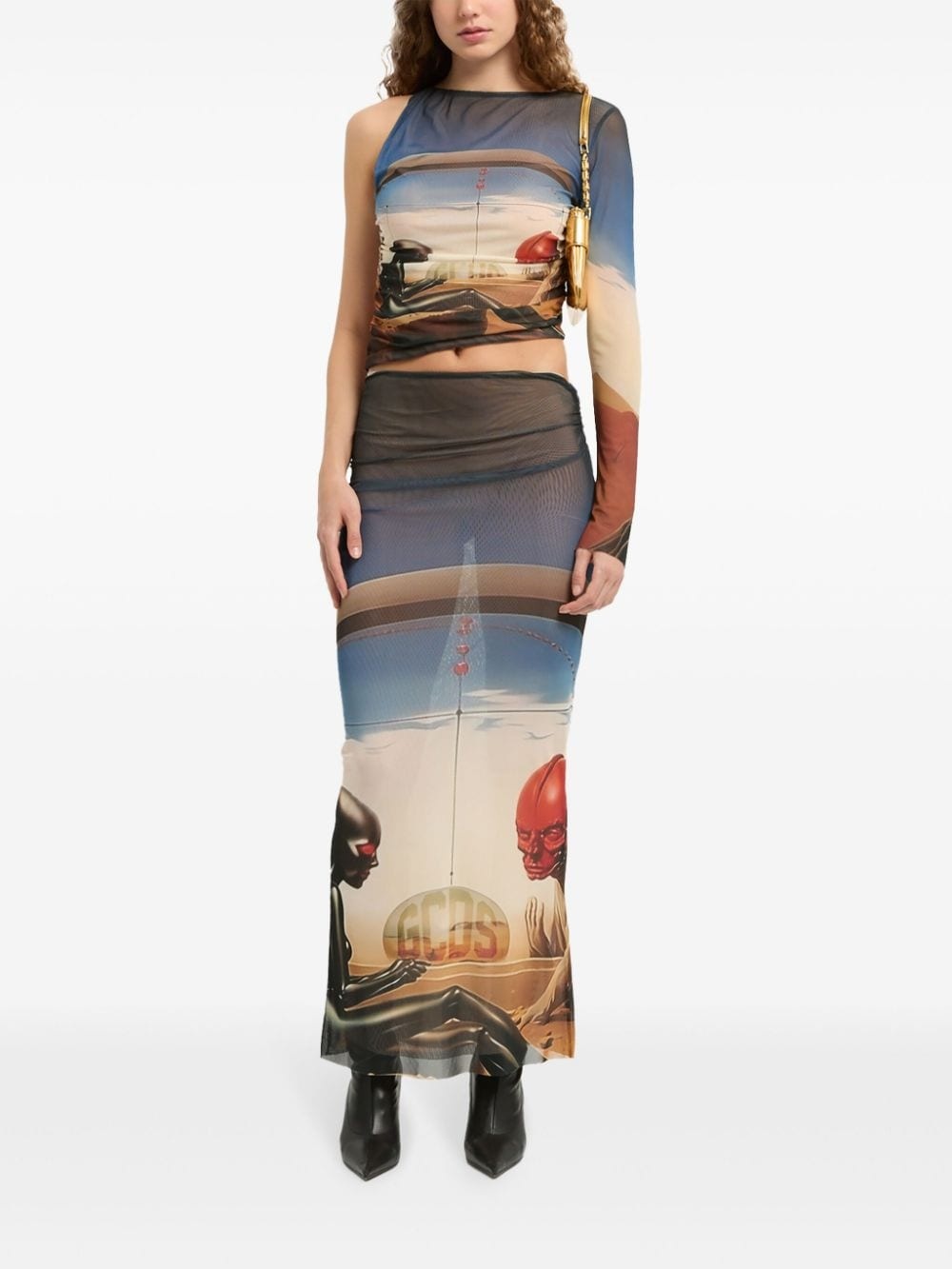 Creatures tulle skirt - 2
