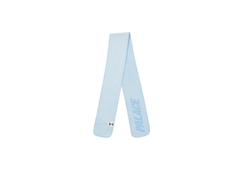 PALACE POLARTEC LAZER SCARF SKY BLUE outlook