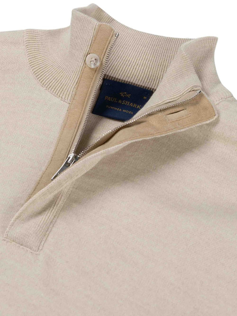 Paul & Shark half-zip sweater outlook