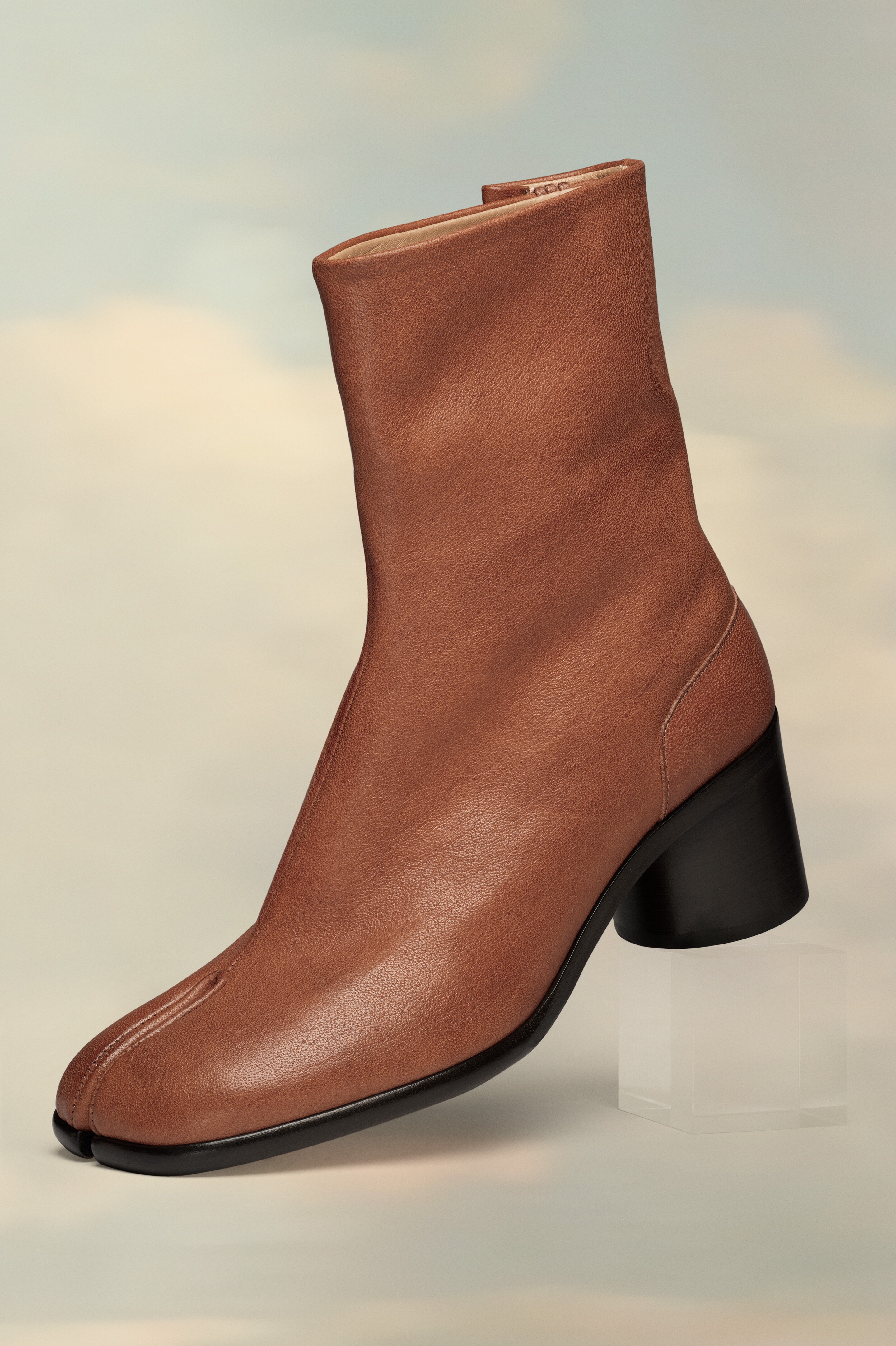 Tabi Leather Ankle Boots - 1