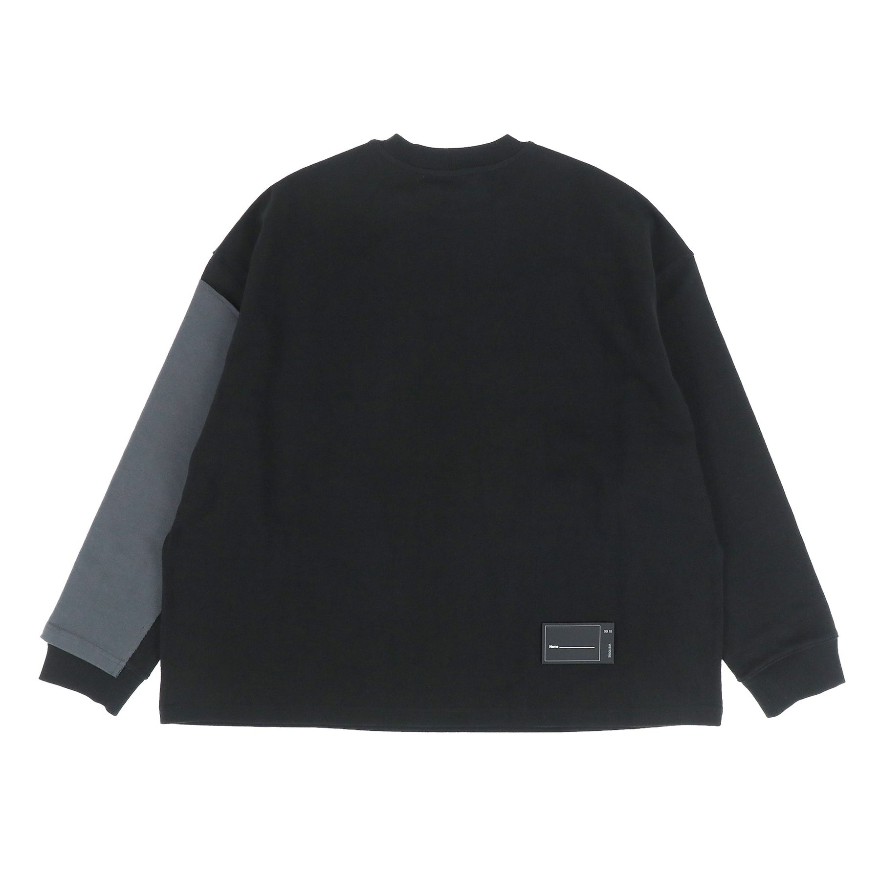 REMAKE LOGO LONG SLEEVE T-SHIRT / BLK - 2