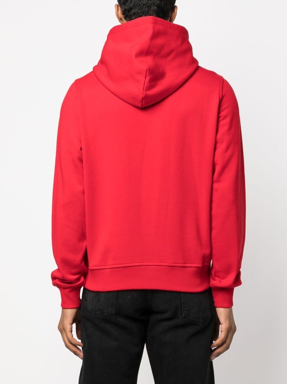 logo-patch detail hoodie - 5
