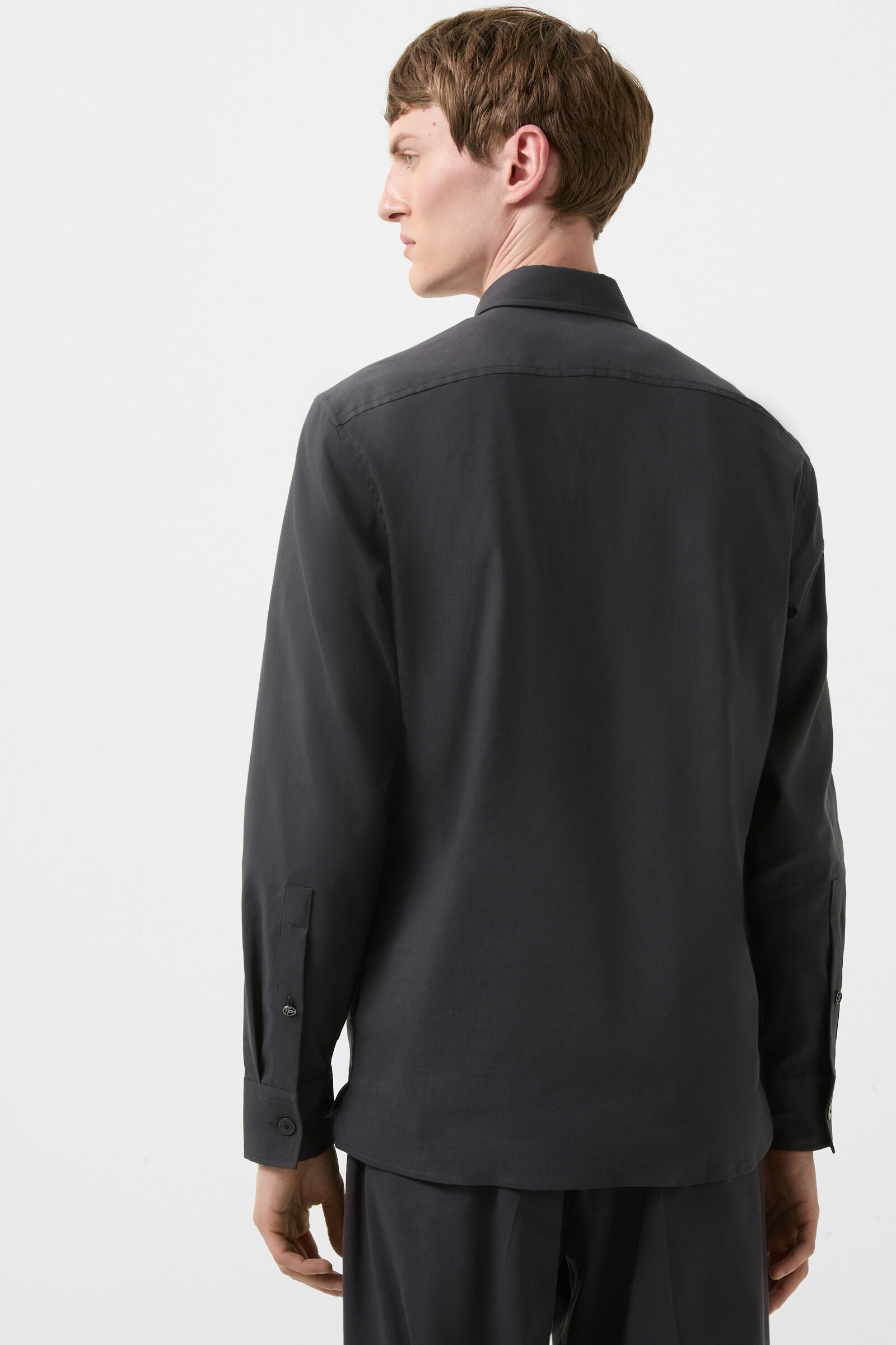 Clive shirt in Dark gray - 3