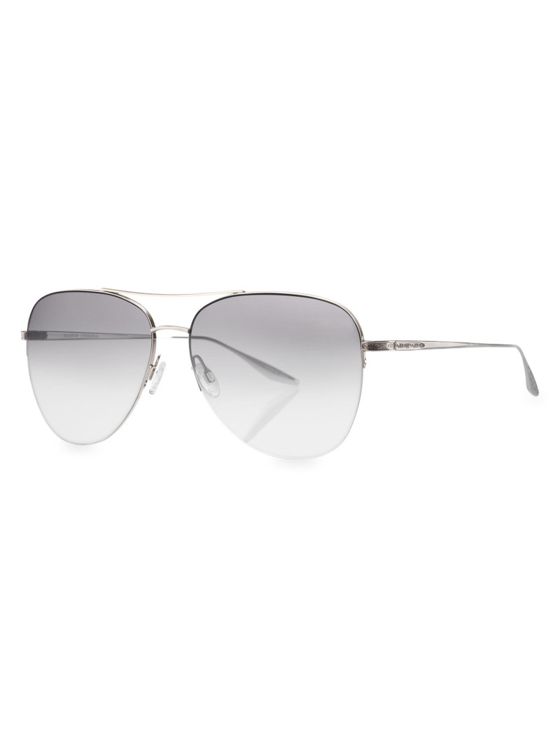 Women's 62MM Aviator Sunglasses - Grey 1